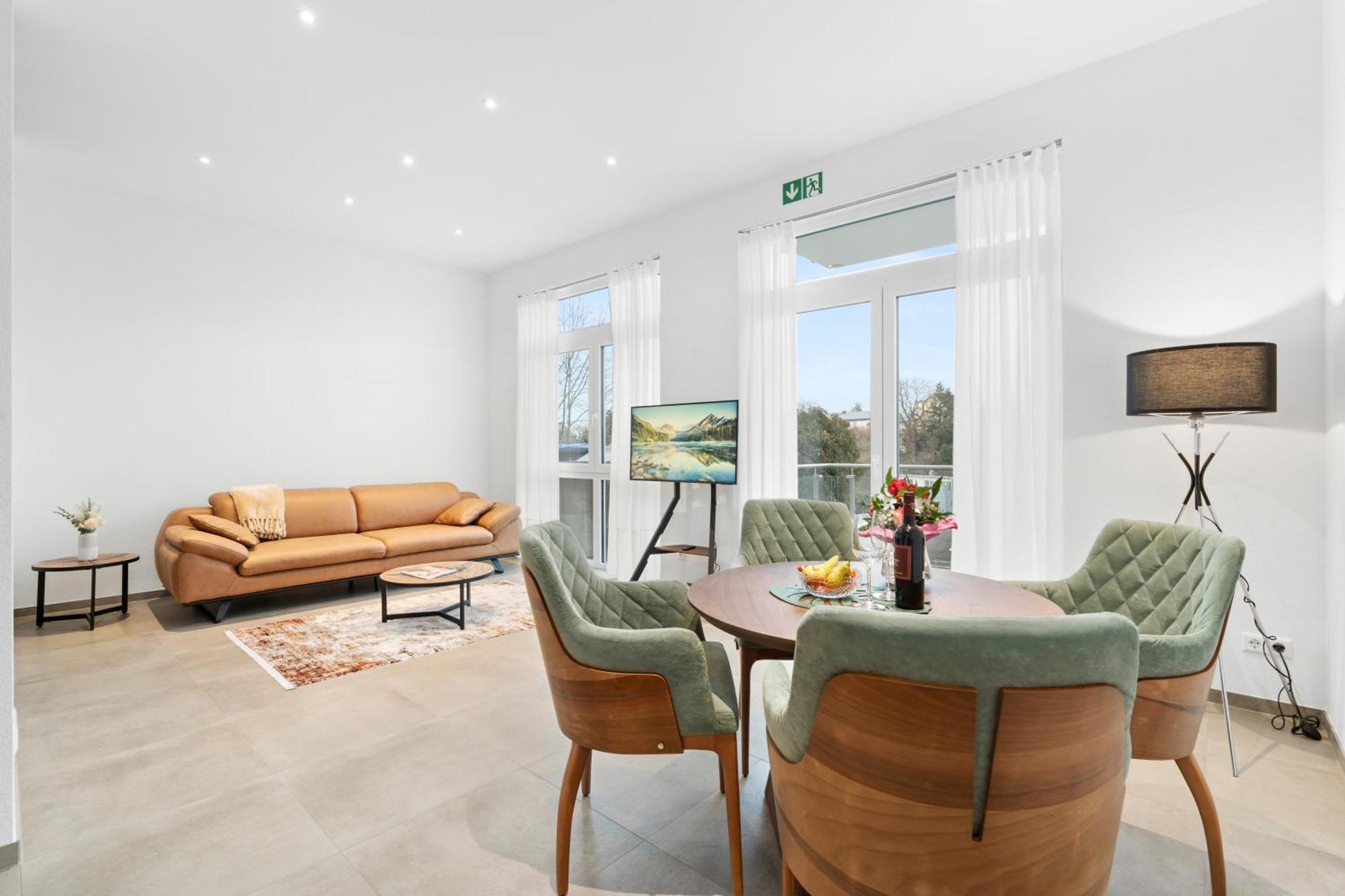 Premium Smartapart Julia Zentral Und Modern Mit Smarthome Тетнанг Экстерьер фото